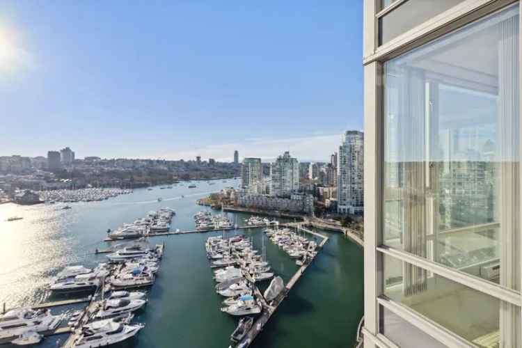 Yaletown Waterfront Condo 3 Beds 270 Degree Views