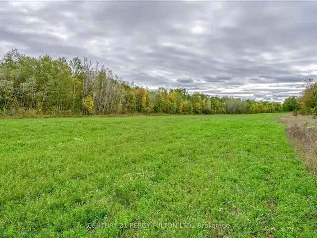 30+ Acres Vacant Land Lower Trent Trail Access Rural Zoning