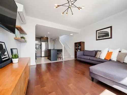 Air Conditioned Townhouse with Rooftop Patio For Sale