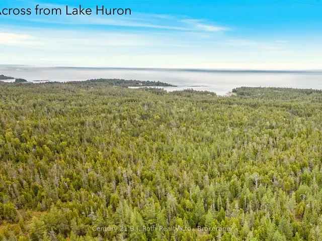 72 Acre Vacant Lot Bruce Peninsula Near Tobermory