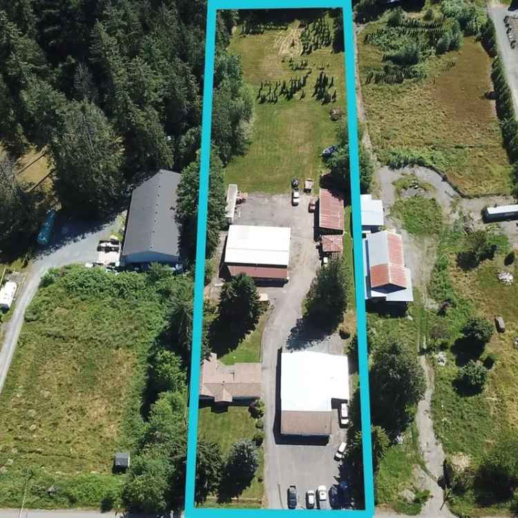 2.38 Acre Property w
Massive Shop & Rental Suite