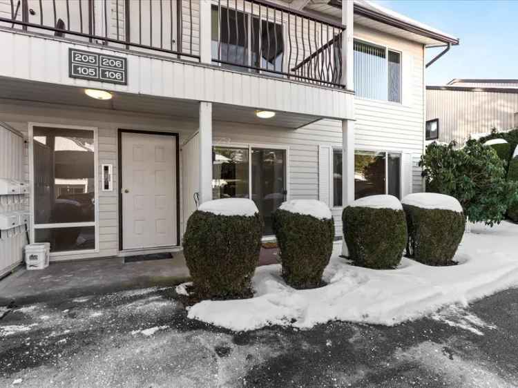 Updated 2-Bedroom Condo in Abbotsford 55 Community