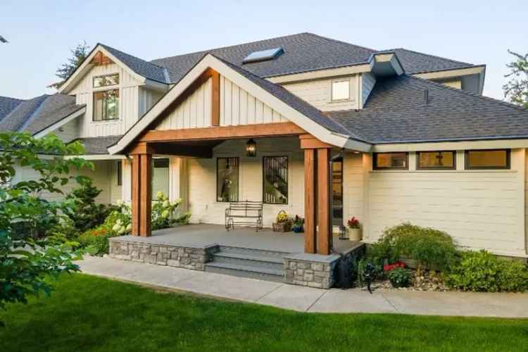 Striking $6M Home with Lake Access Hits the Market in Langley