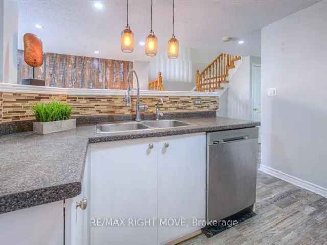 3-Bedroom Kitchener Home  Open Concept Modern Kitchen Finished Basement