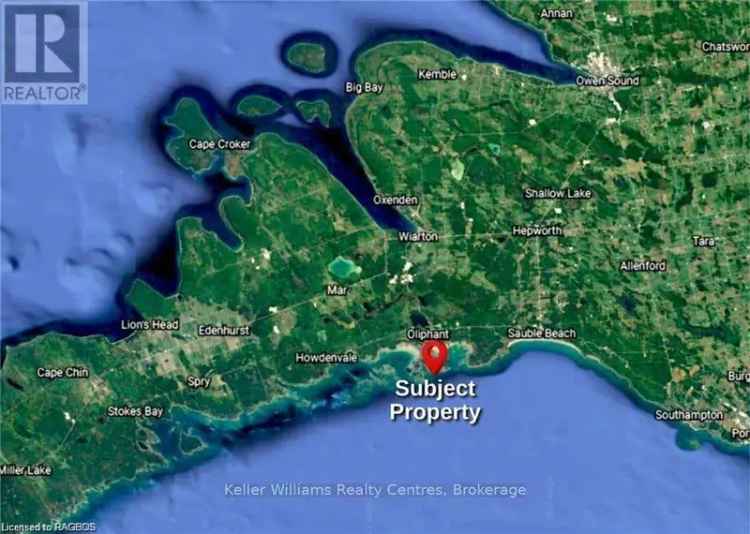 8-Acre Island on Lake Huron Bruce Peninsula