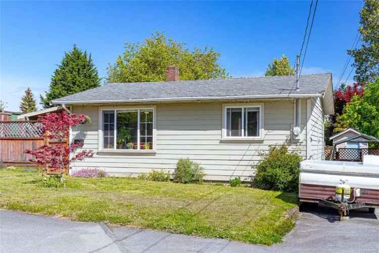Charming 2-Bedroom Rancher in Central Nanaimo