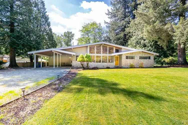 1 Acre Rancher in Port Kells - 3000 Sqft, New Roof, Huge Workshop