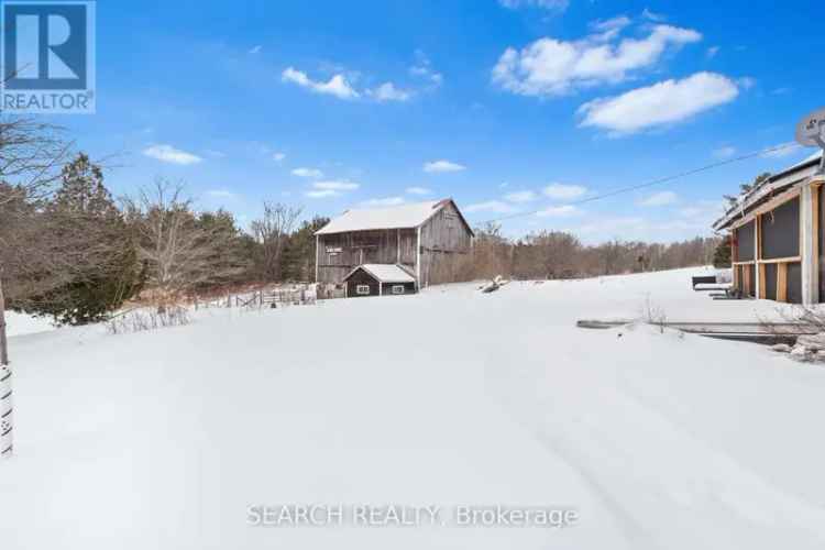 Charming 3-Bedroom Home on 3 Acres with Barn