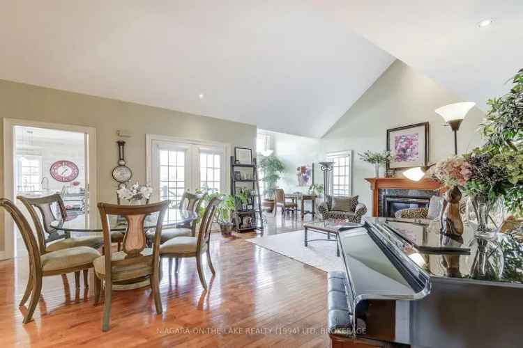 Buy townhouse in Niagara-on-the-Lake with private backyard and guest suite