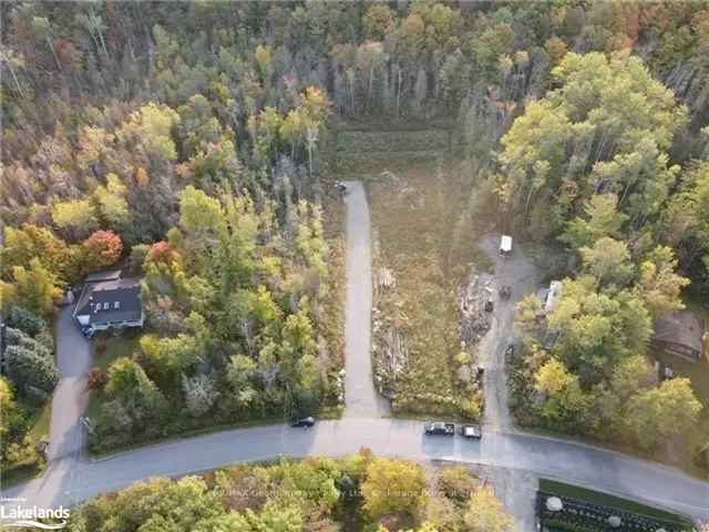 Building Lot in Thunder Beach Georgian Bay