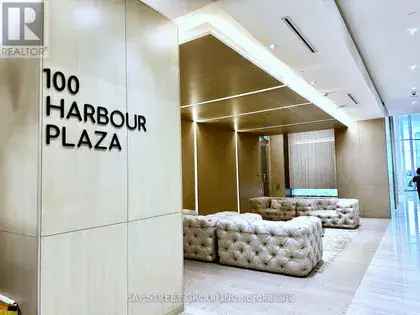 Luxury 1 Br Corner Suite in Toronto Harbor Plaza Residences