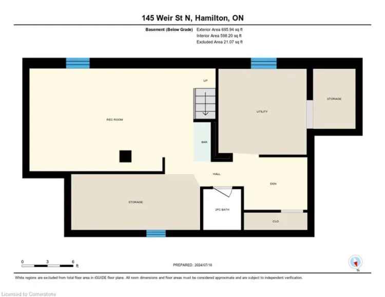 Updated 3-Bedroom Home in Homeside Hamilton New Roof Furnace AC