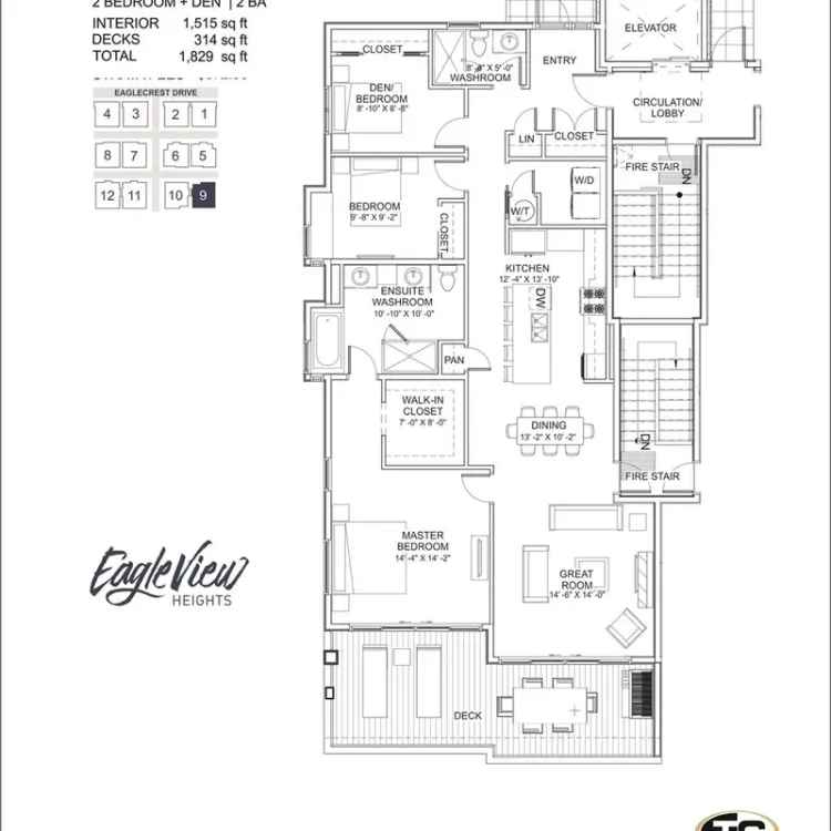 Ocean View Apartment at Eagleview Heights