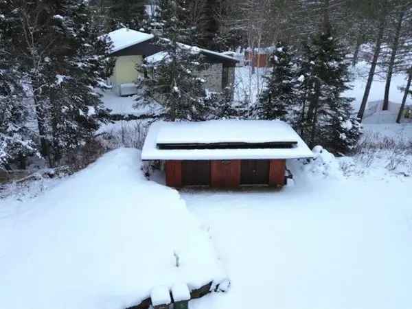 Unique Log Home for Sale on Lac Chaud