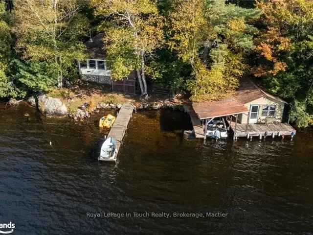 Healey Lake Waterfront Property 3 Bedroom Cottage Sandy Beach Private Point