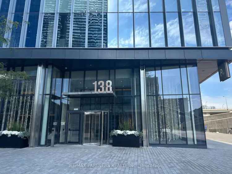 Luxury 1+1 Bedroom Suite Sugar Wharf Condos Toronto