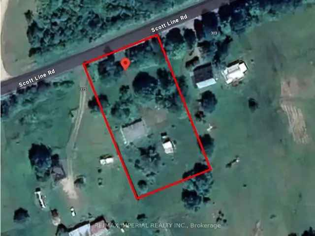 1 Acre Lot with Bungalow Ideal for Builders Investors or Downsizers