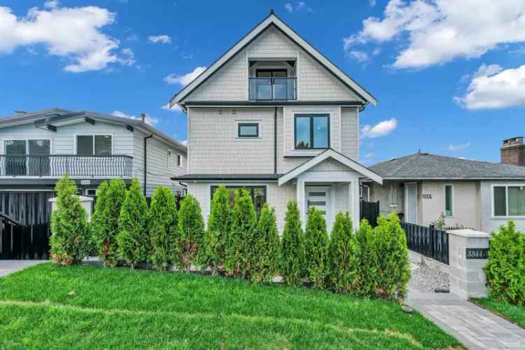 1398 sq ft 3-Level Half Duplex Vancouver East Renfrew