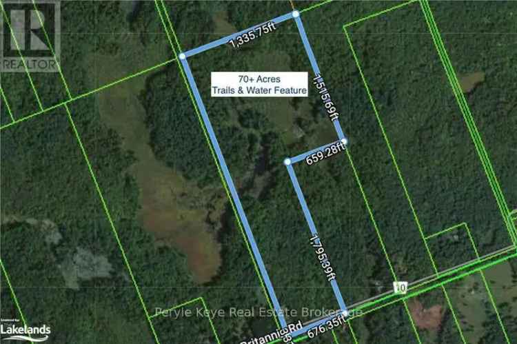 70 Acres Lakefront Property Huntsville ON Bungalow