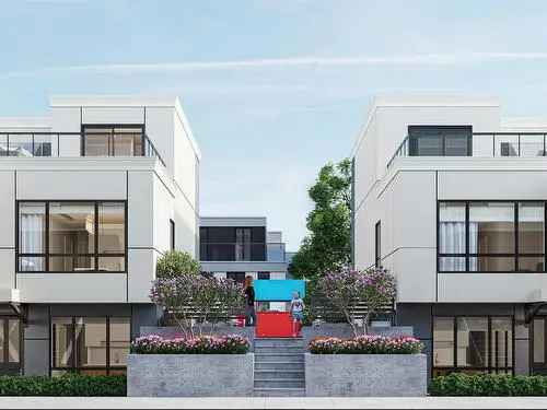 Townhome for Sale in Cambie Vancouver Family Home Near Douglas Park
