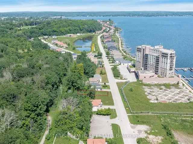 Georgian Bay Waterfront Lot with Panoramic Views and Marina Access