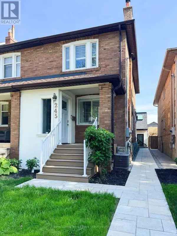 Buy Semi-Detached Home in Lawrence Park with Garden and Laneway House