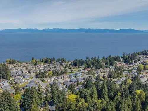 Half Acre Ocean View Lot North Nanaimo Subdividable