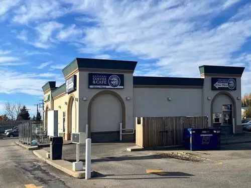 Buy Commercial Property Coffee Shop in Grande Prairie with Franchise Potential