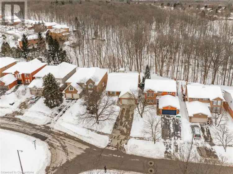 4 Bedroom Detached Home in Dundas Backing Onto Forest