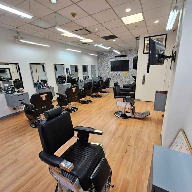 Junior's Barbershop Business for Sale in Vancouver