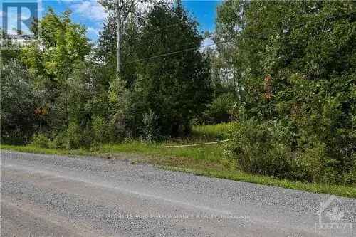 Vacant Land For Sale In Pierces Corners, Ottawa, Ontario