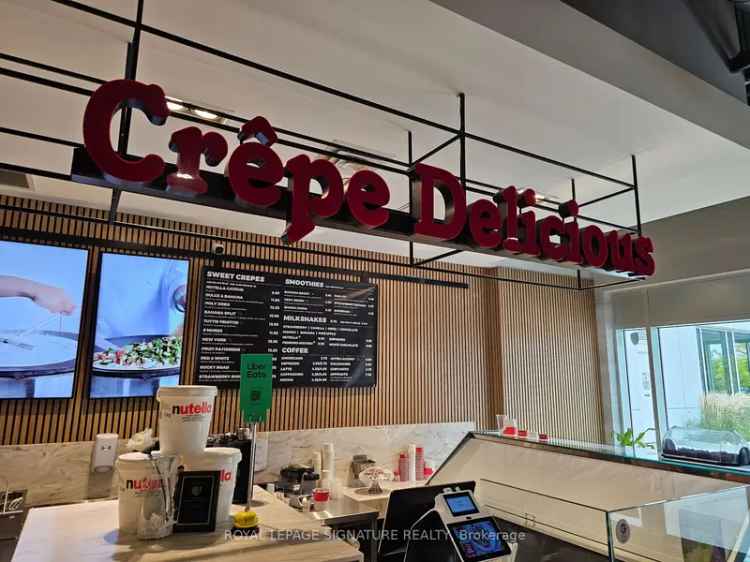 Crepe Delicious Franchise for Sale in Toronto