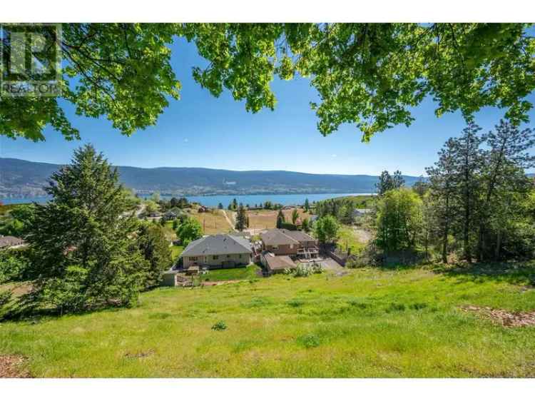 1.05 Acre Lot Summerland Okanagan Lake Views Ready to Build