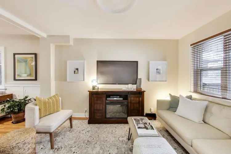 Updated 3-Bedroom Semi in St Clair West Toronto