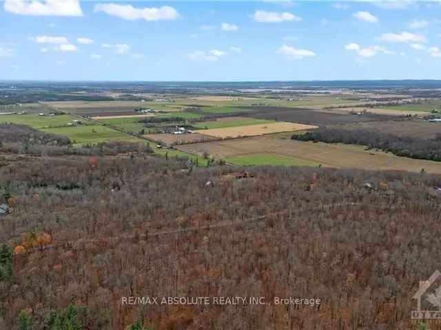 3.5 Acre Lot with Peace, Privacy, and Nature Near Pakenham