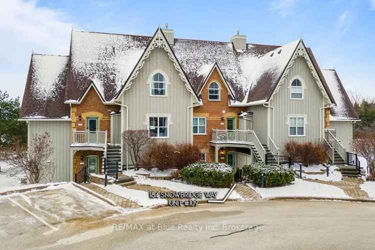 Condo For Sale in 184, Snowbridge Way, The Blue Mountains, Ontario