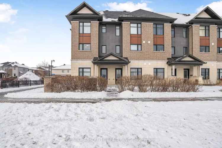 Buy townhome in Kanata Lakes with office space and balcony