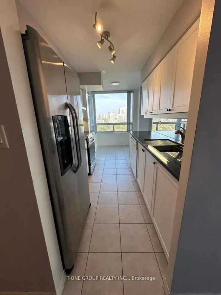 Rent Bright 2 Bedroom Corner Unit in NY Towers Near Bayview Village