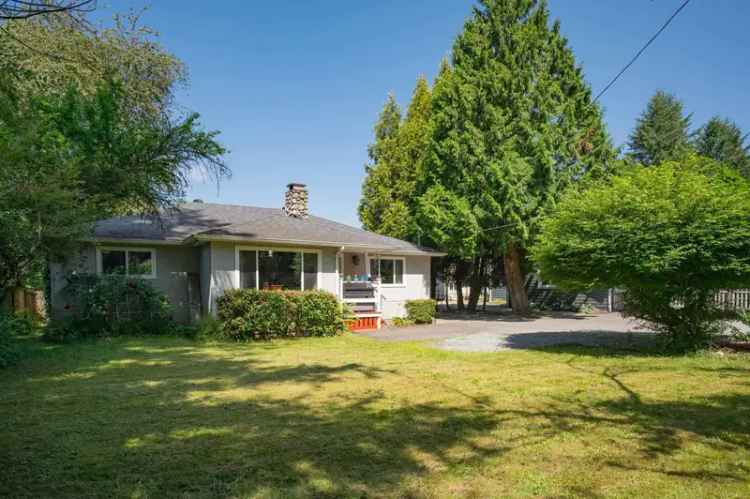 Fort Langley House for Sale - 1 4 Acre Lot