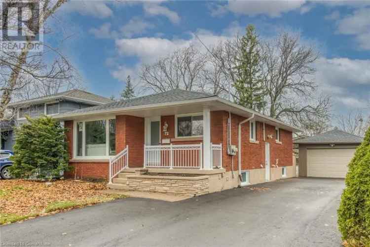 House For Sale in 72, Sanatorium Road, Hamilton, Ontario