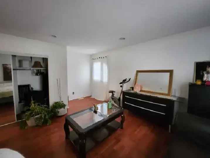 Furnished 1 bedroom apartment Dufferin Bloor private patio space