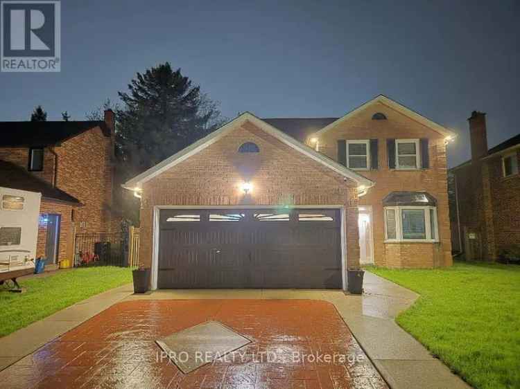 Spacious Link Detached Home with Finished Basement Near Park and Schools