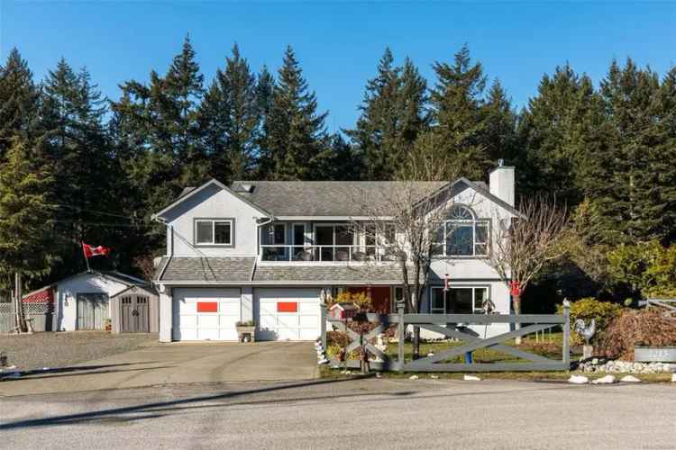 Royal LePage Coast Capital Sooke Acreage 3BD 2BA In-Law Suite