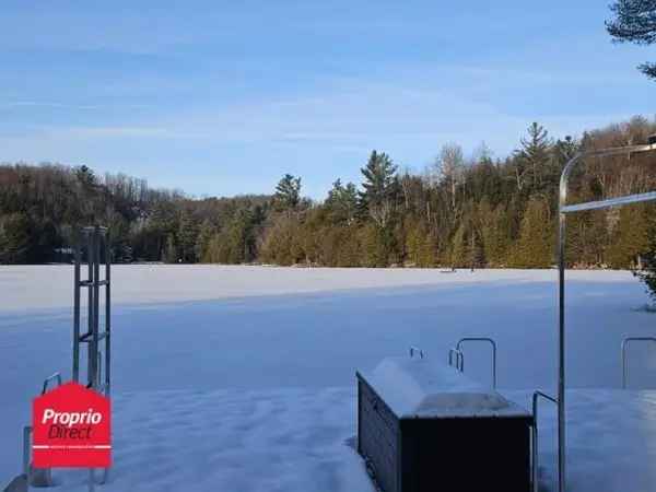 Lakeside Bungalow for Sale Estrie