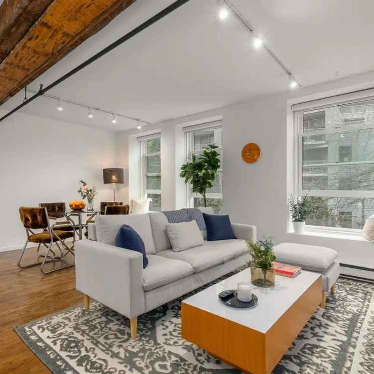 Gastown Historic Apartment for Sale - Spacious, High-Income Potential