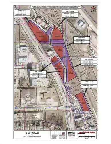 Vacant Land For Sale In Railtown, Grande Prairie, Alberta