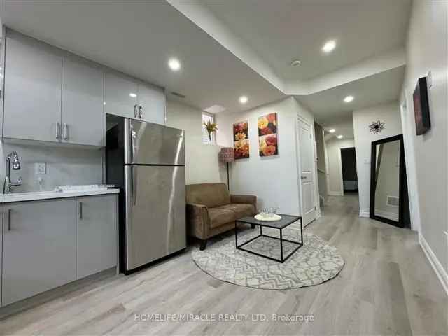 Brand New Fully Furnished 3-Bedroom Basement Apartment