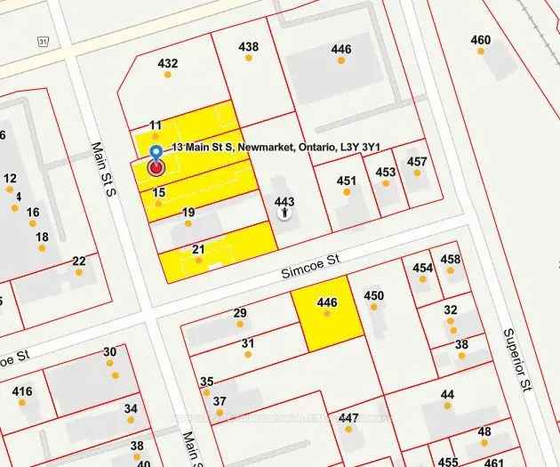 5 Properties Assembly in Urban Center, High Density Potential