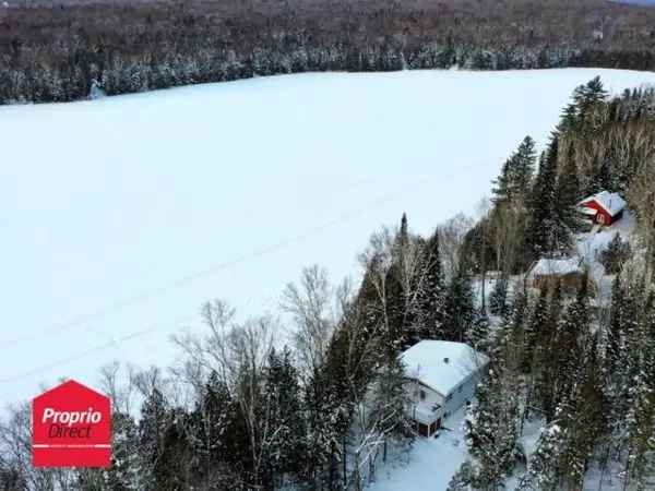 Lakefront Bungalow for Sale Laurentides