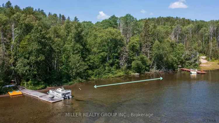 8-Acre Waterfront Lot on Twin Lakes - Stunning Views and Outdoor Recreation